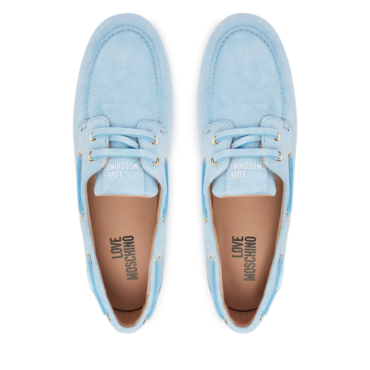 LOVE MOSCHINO Мокасини JA10101G1OIG0701 Светлосин