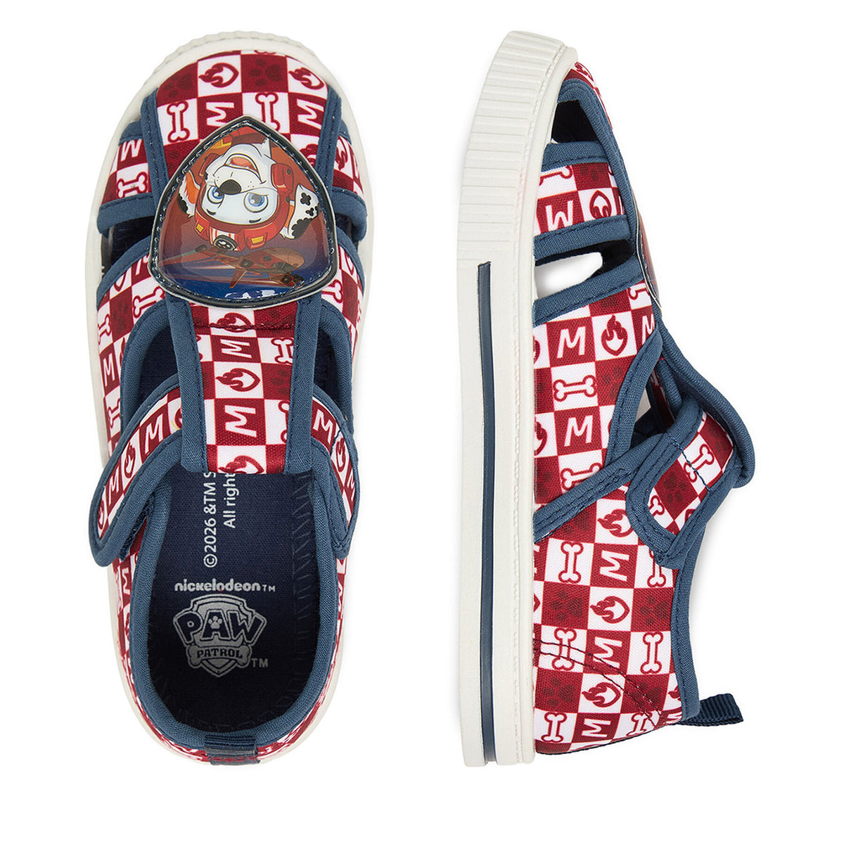 Paw Patrol Пантофи CEO-BIC-SS26-309PAW Бордо