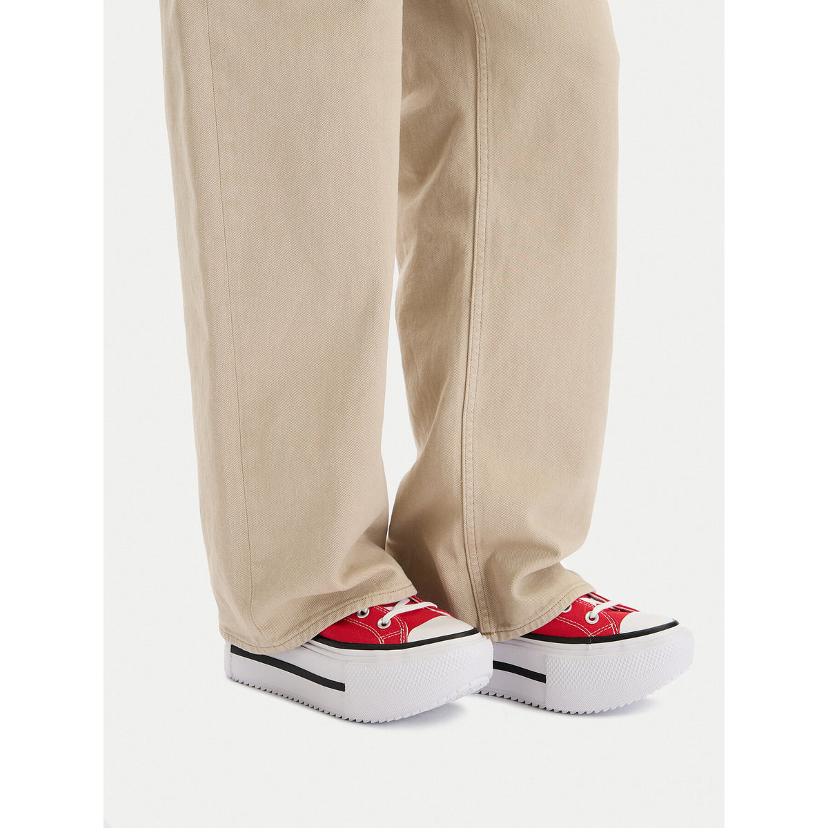 Converse Кецове Chuck Taylor All Star Lift Double Stack A15542C Червен