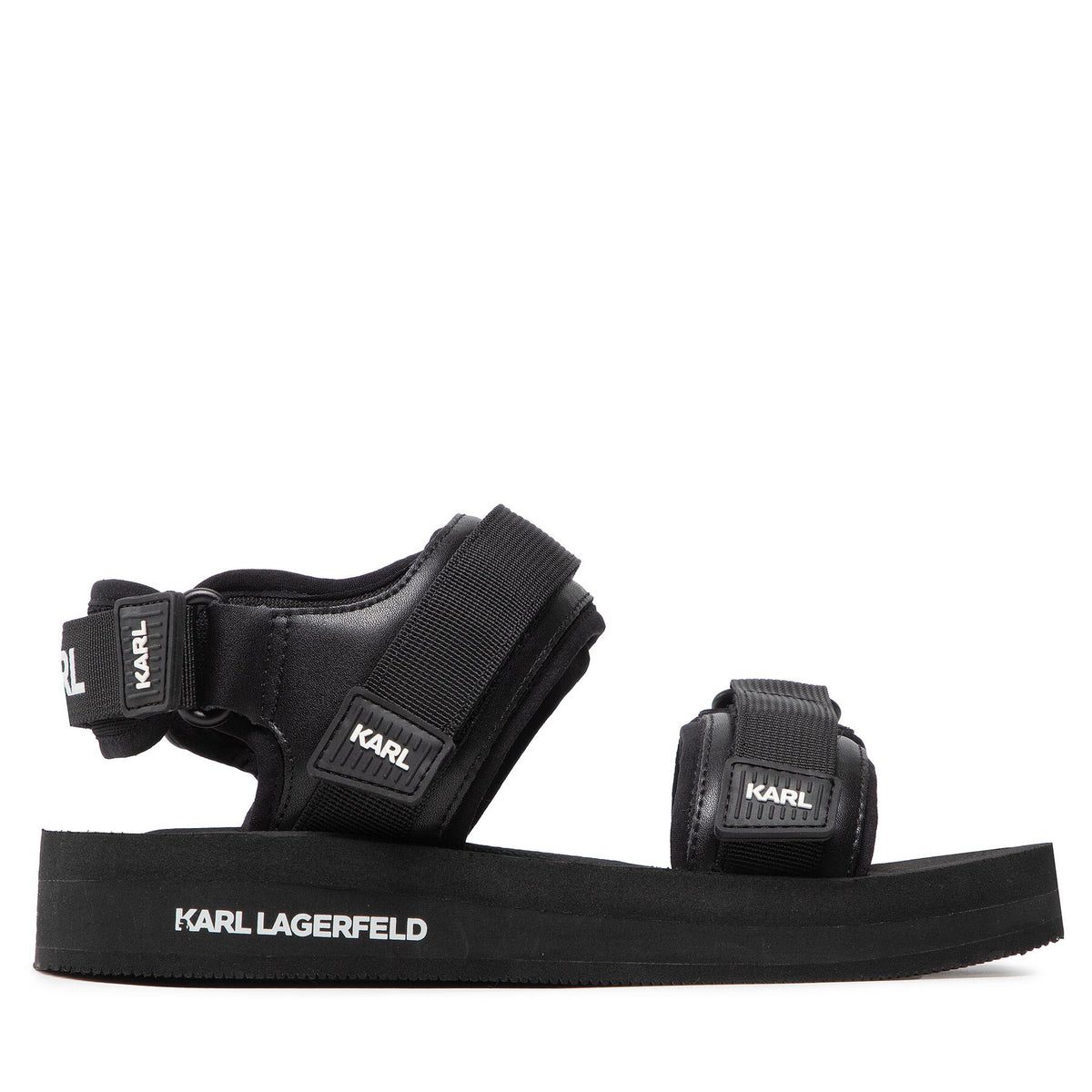 KARL LAGERFELD Сандали KL70510 Черен