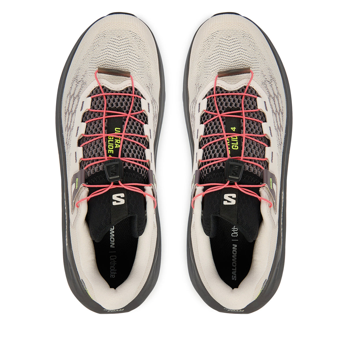 Salomon Маратонки за бягане Ultra Glide 4 L47956900 Светлобежов