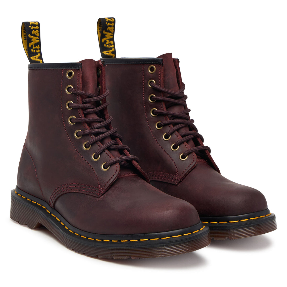 Dr. Martens Кубинки 1460 Crazy Horse DM11822609 Бордо