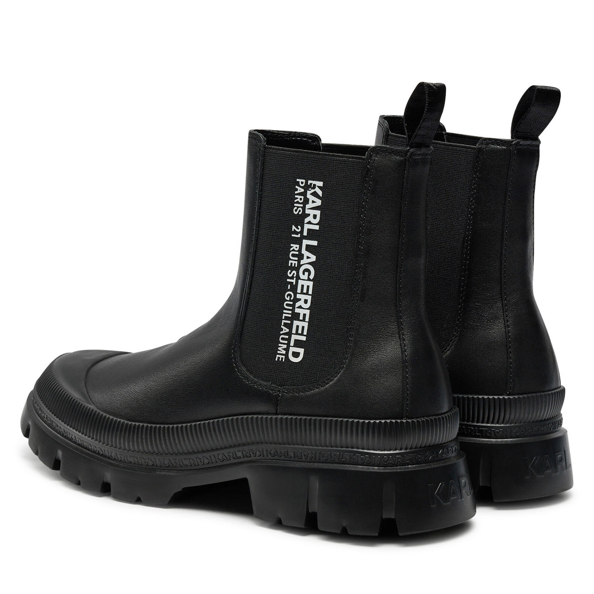 KARL LAGERFELD Туристически oбувки KL25244 Черен