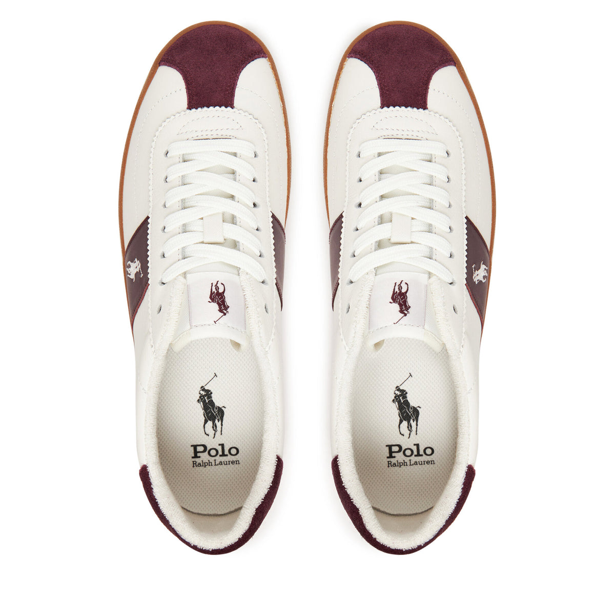 Polo Ralph Lauren Сникърси Court Vlc Pp 816974111001 Бял