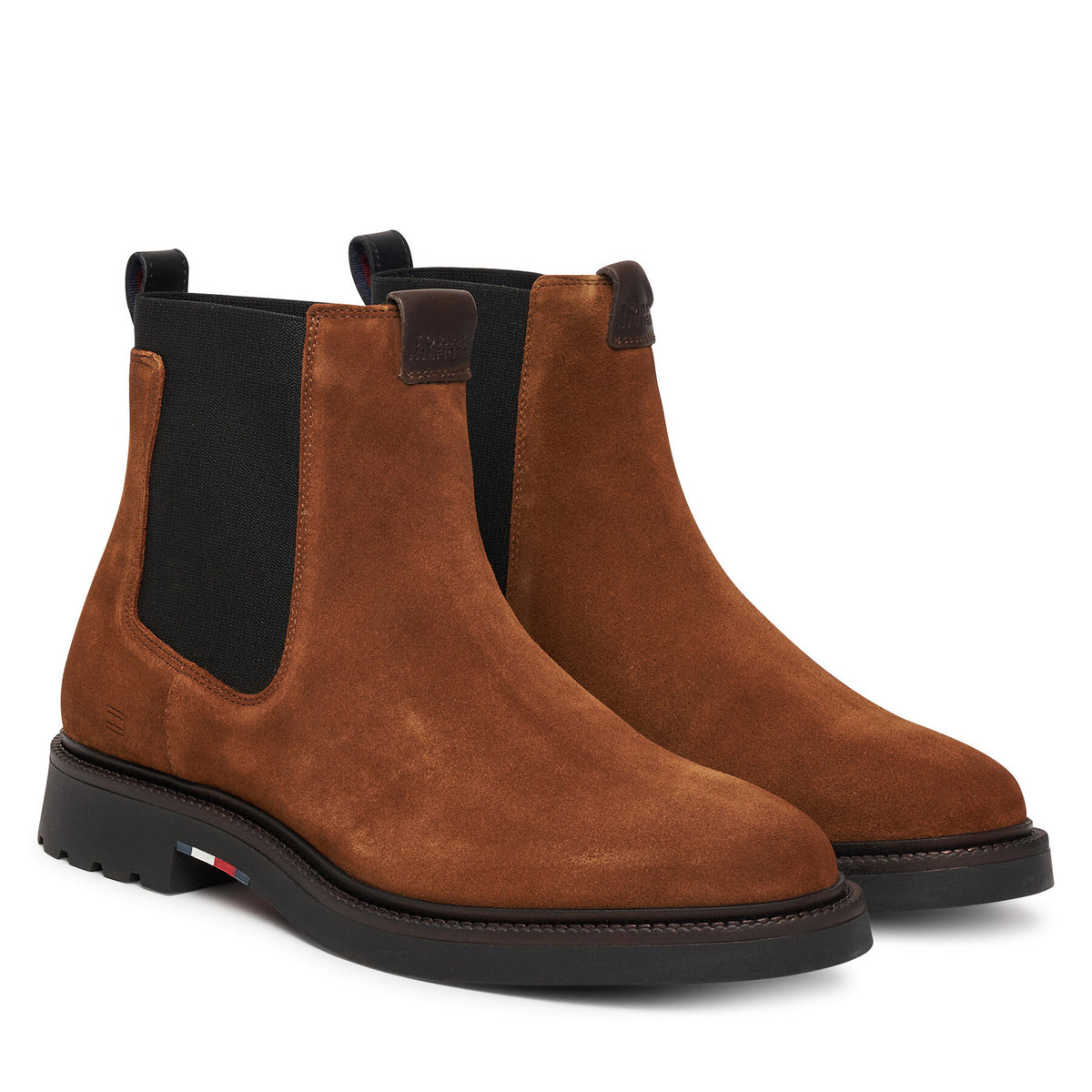 Tommy Hilfiger Боти тип челси Comfort Lwt FM0FM05592 Кафяв