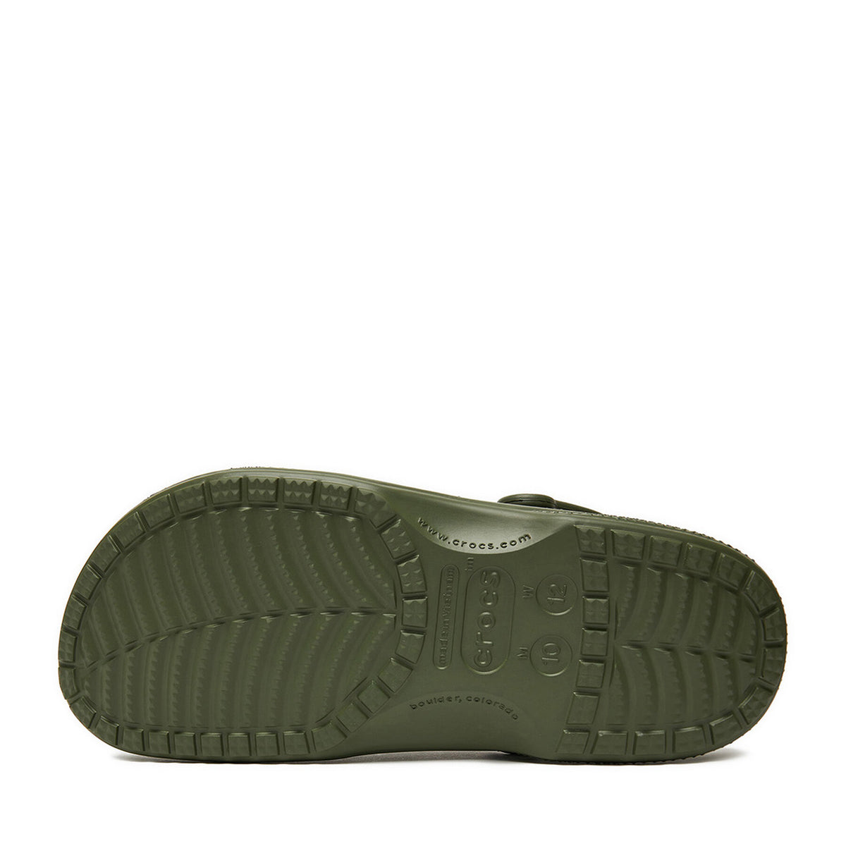 Crocs Чехли C-BAYA LINED CLOG 205969-3TC Зелен