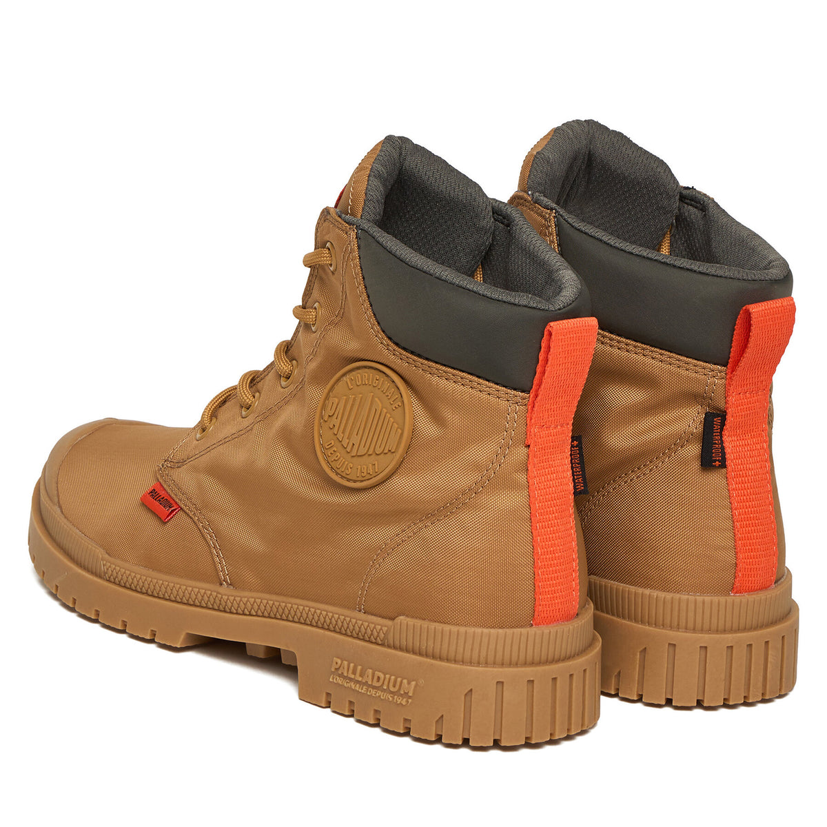 Palladium Туристически oбувки Pampa Sp20 Cuff Wp+ 76835-209-M Бежов
