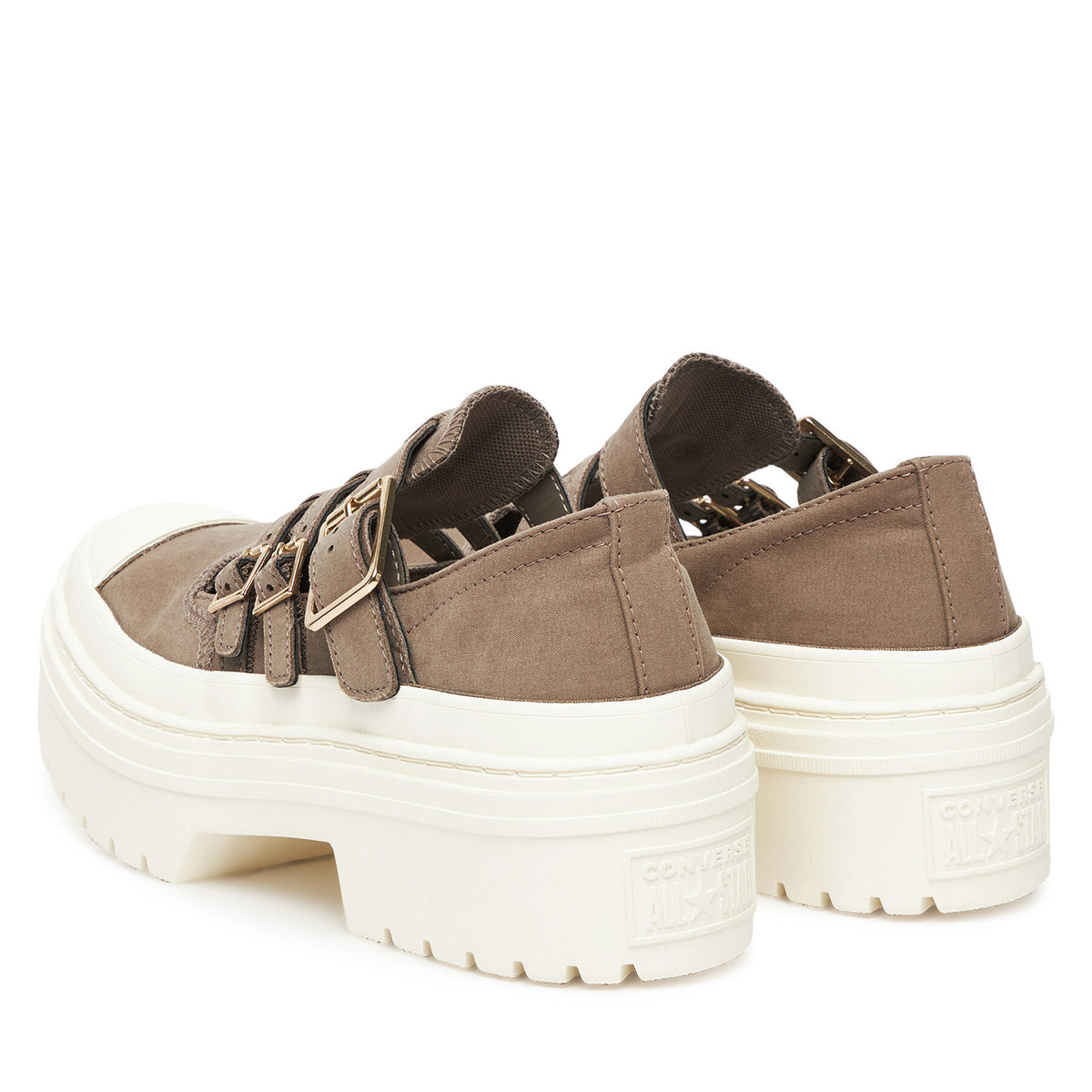 Converse Обувки Chuck Taylor All Star Lugged Heel Mary Jane Sandal A13552C Зелен