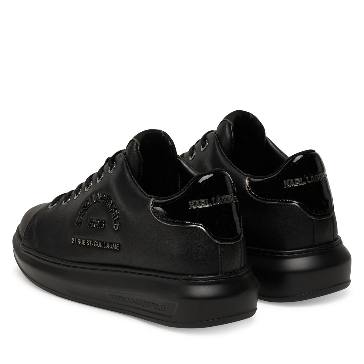 KARL LAGERFELD Сникърси KL62539K Черен