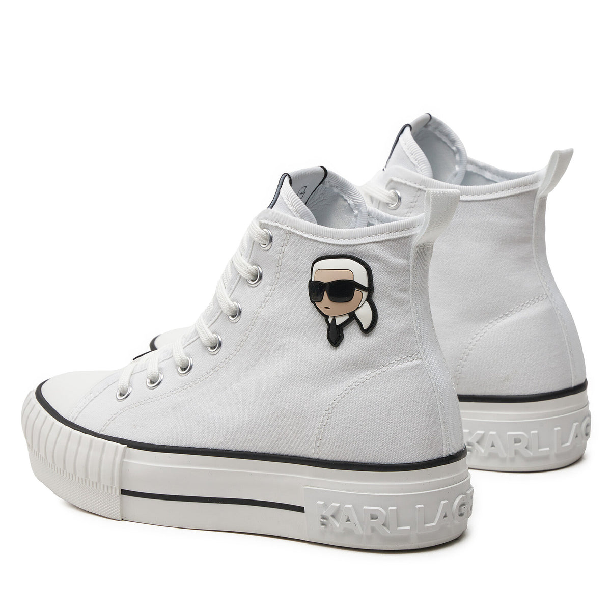 KARL LAGERFELD Кецове KL60444 Бял