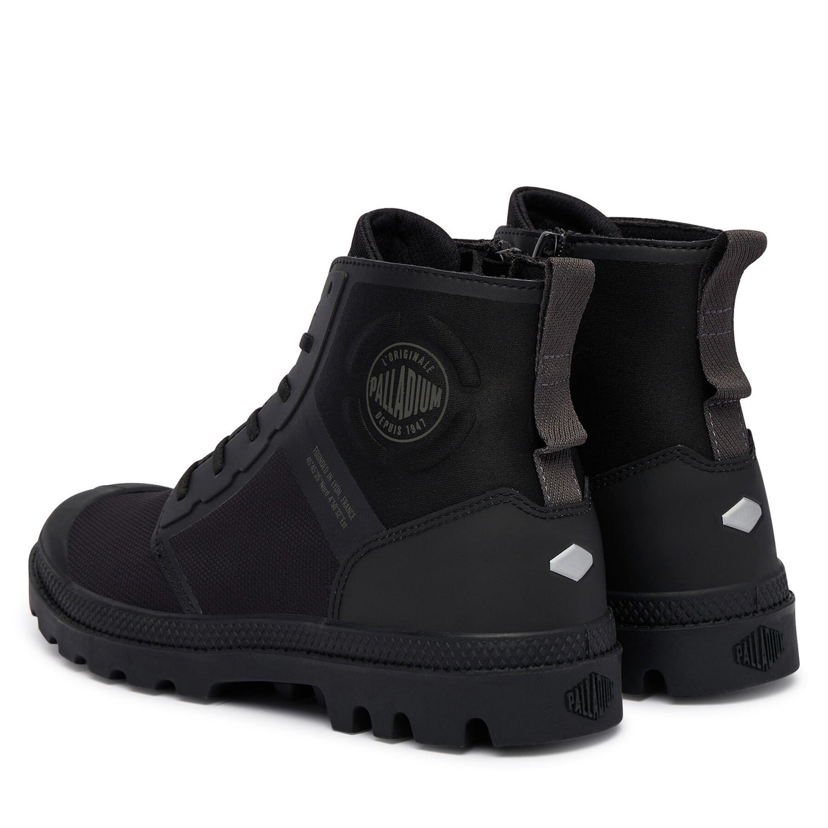 Palladium Туристически oбувки Pampa Hi Care Zip 74945-008-M Черен