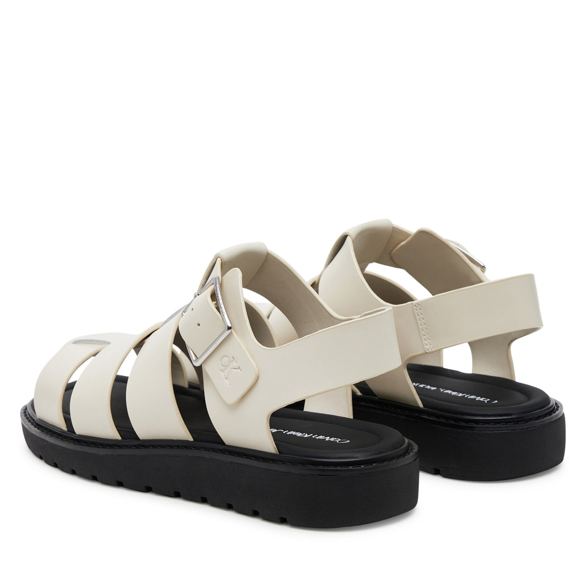 Calvin Klein Jeans Сандали Sq Molded Sdl Fisherman Mg Wn YW0YW01700 Екрю