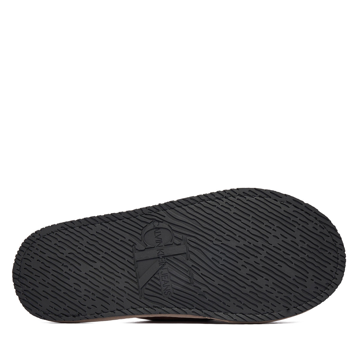 Calvin Klein Jeans Пантофи Slipper Satin Moire YW0YW02053 Бежов