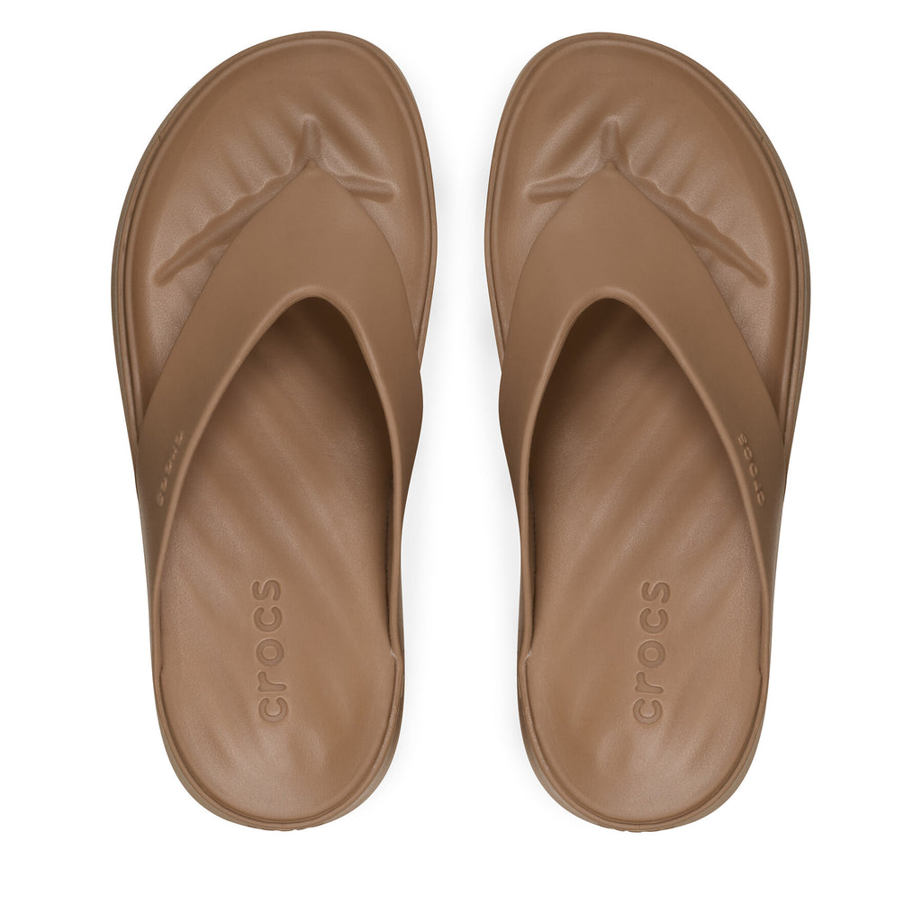 Crocs Джапанки Getaway Platform Flip 209410 Кафяв
