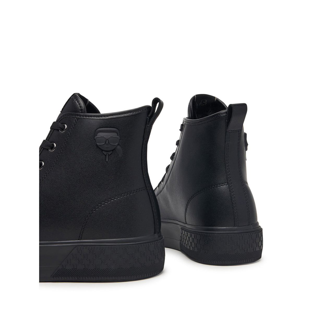 KARL LAGERFELD Сникърси Kampus Max KL50485L Черен