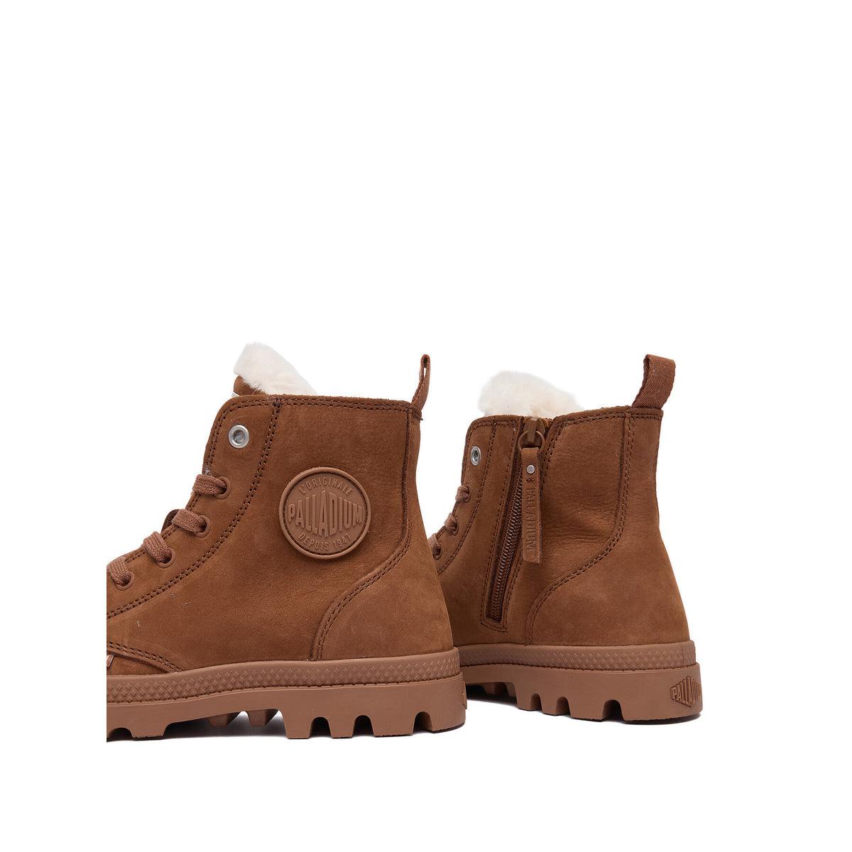Palladium Туристически oбувки Pampa Hi Zip Wl 95982-291-M Кафяв