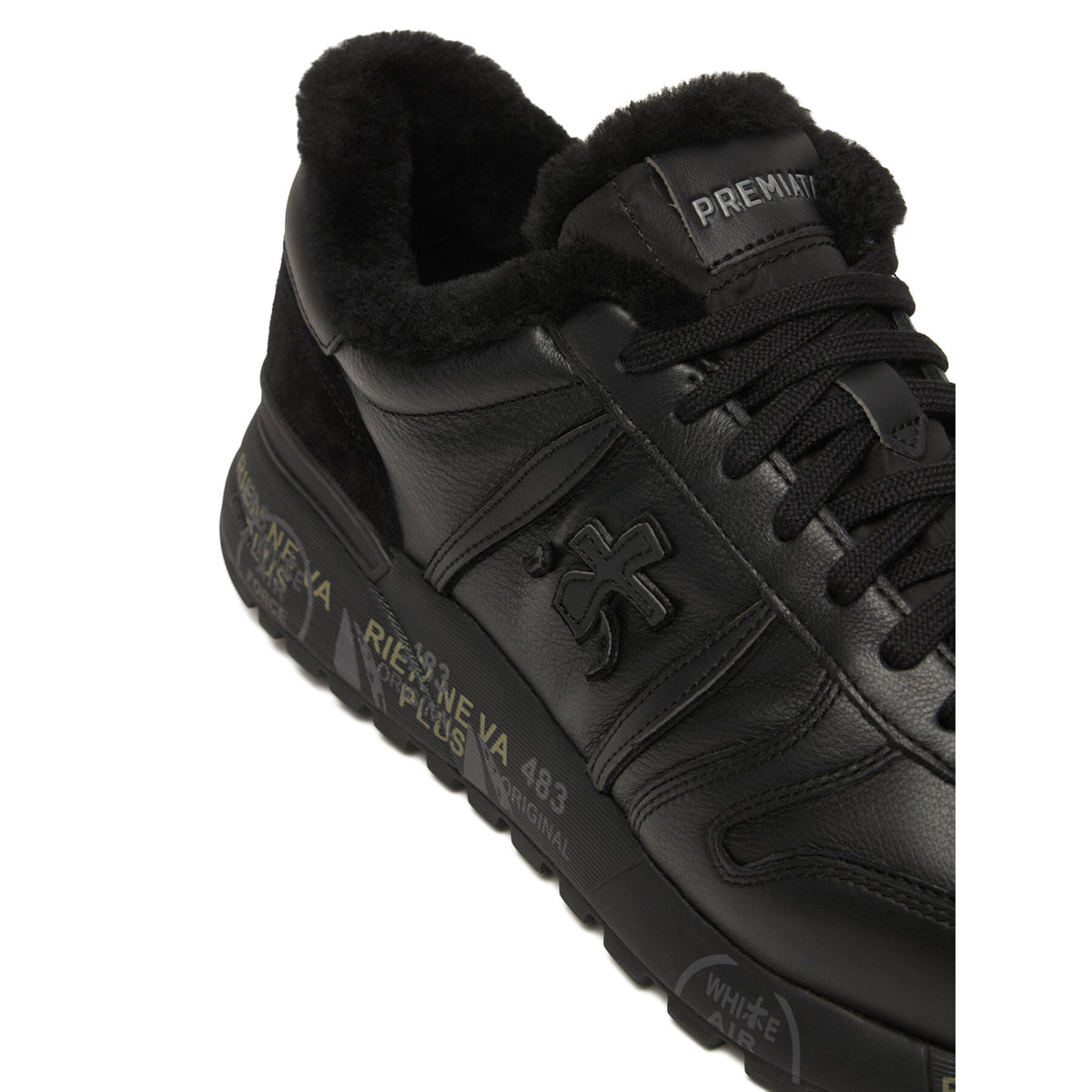 Premiata Сникърси Lander Var 8659M Черен