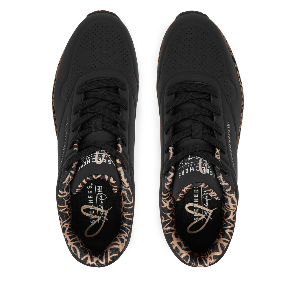 Skechers Сникърси Uno 155506/BKRG Черен