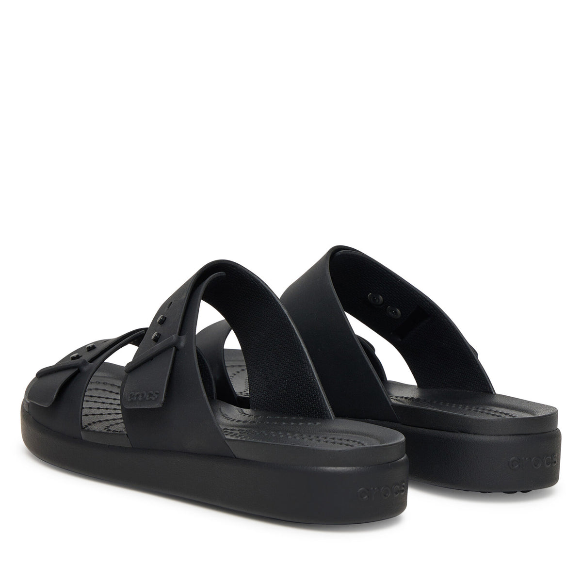 Crocs Чехли Brooklyn Buckle Low Low 211215 Черен