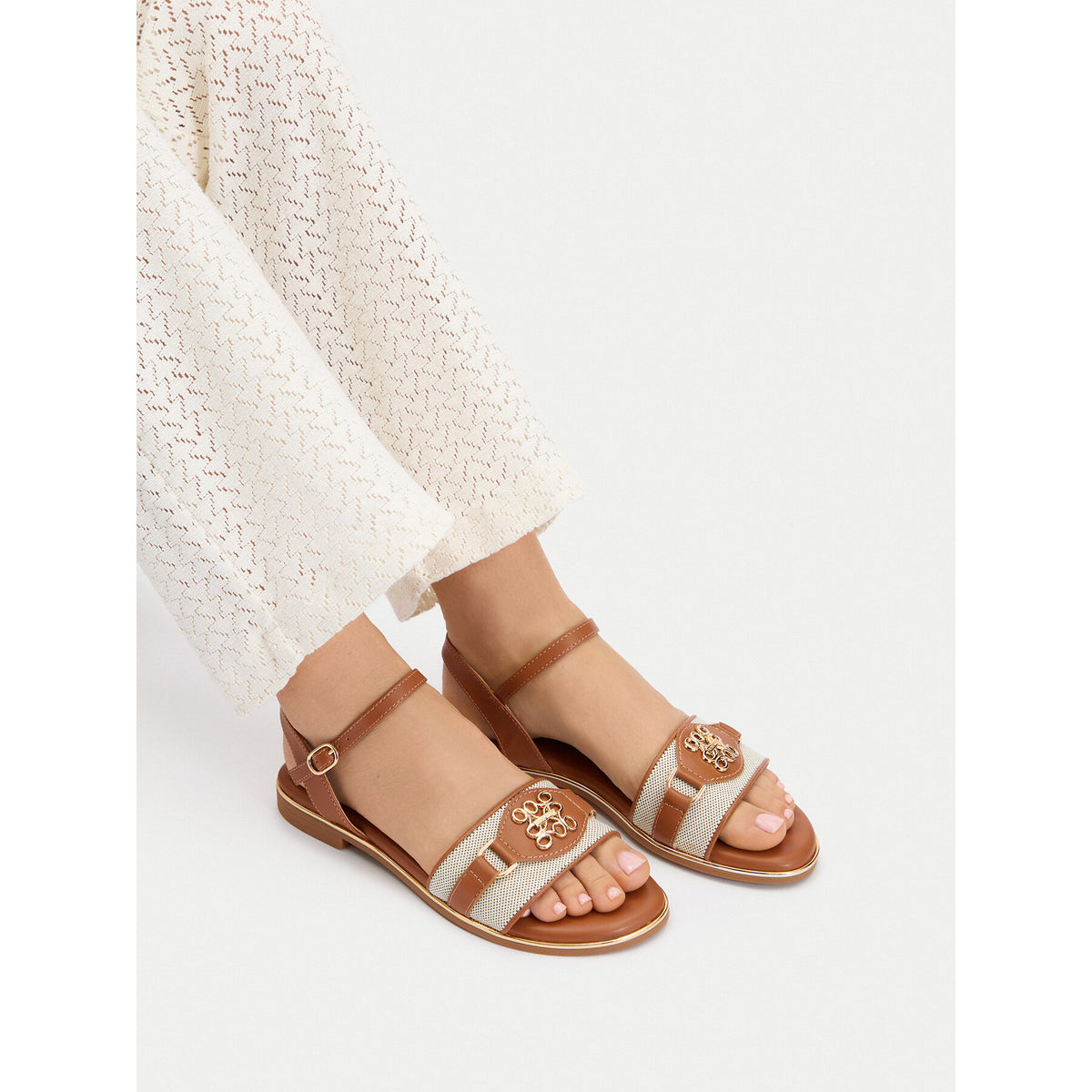 Nine West Чехли CEO-6165-33 Кафяв