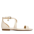 MICHAEL Michael Kors Сандали Alexa Flex Flat 40S6AXFS1L Екрю