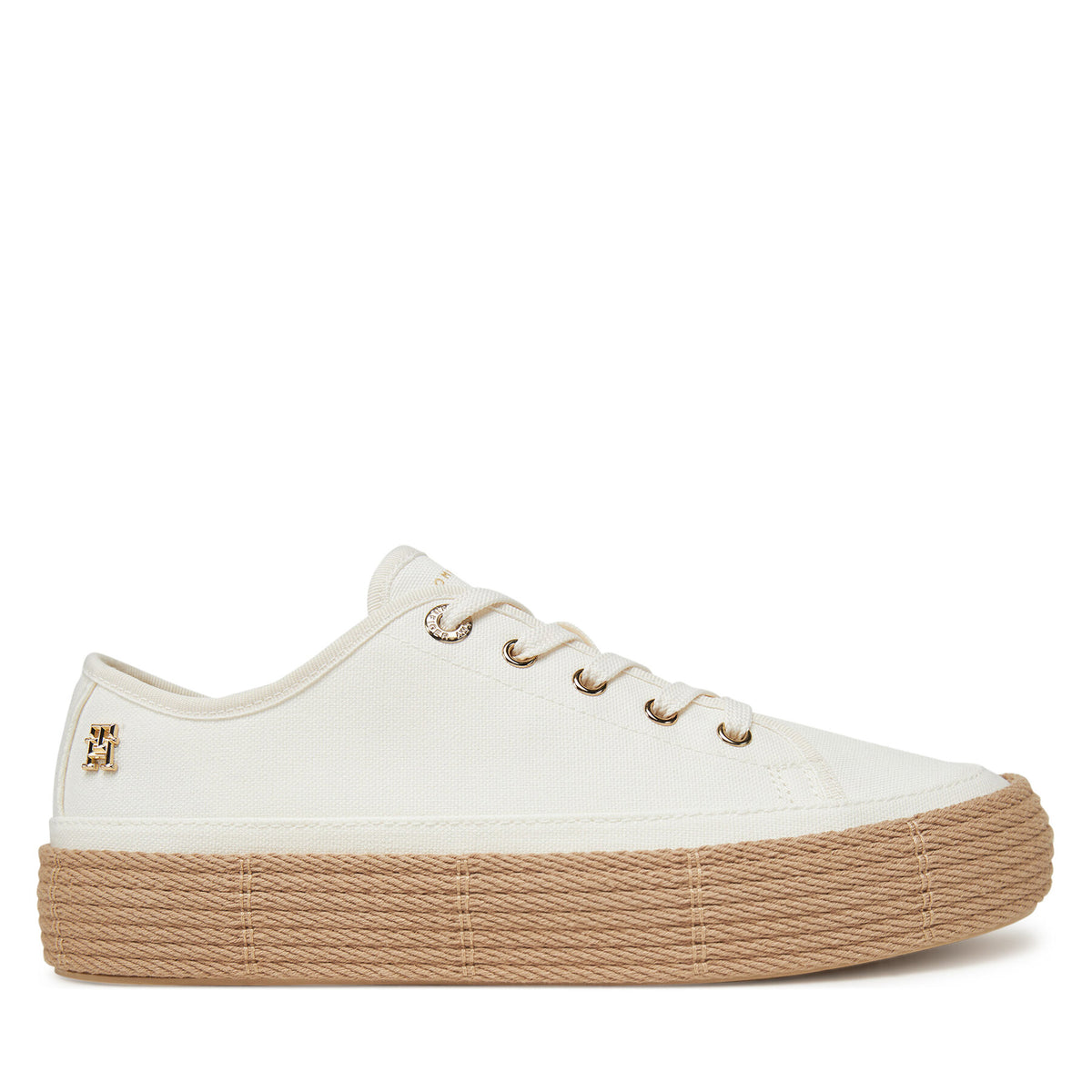 Tommy Hilfiger Еспадрили Vulc Espadrille Sneaker FW0FW08404 Бял