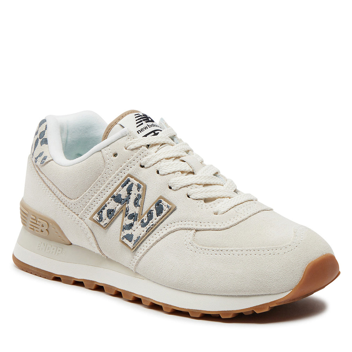 New Balance Сникърси WL574XD2 Екрю