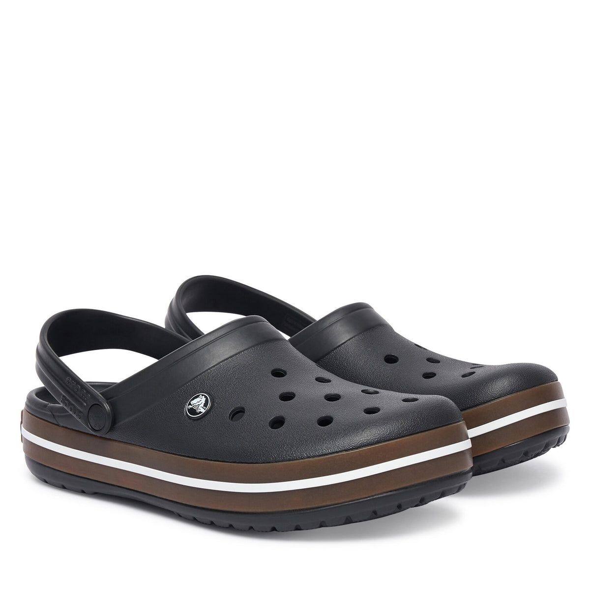 Crocs Чехли Crocband Gum Clog 212756 Черен