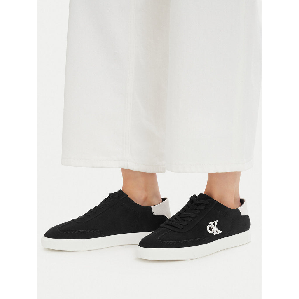 Calvin Klein Сникърси Low Pro Cups Wt Suede Mg HW0HW03144 Черен