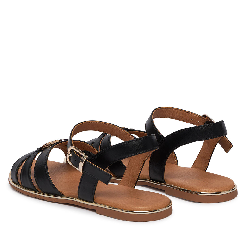 Tommy Hilfiger Сандали T3A2-34280-0326 S Черен