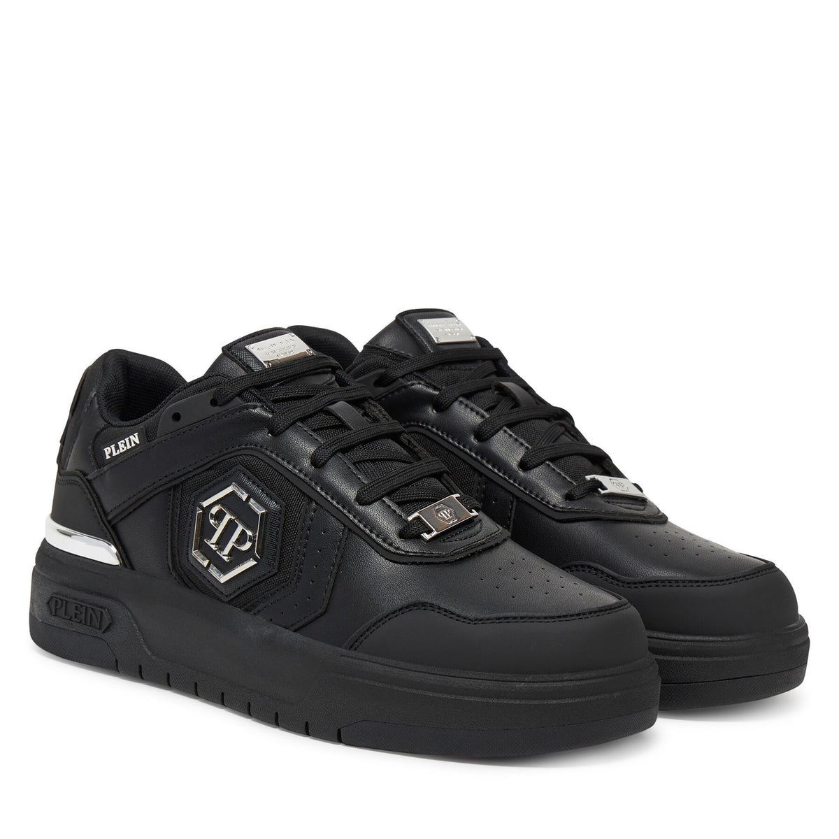 PHILIPP PLEIN Сникърси SAES USC0766 PTE120N Черен