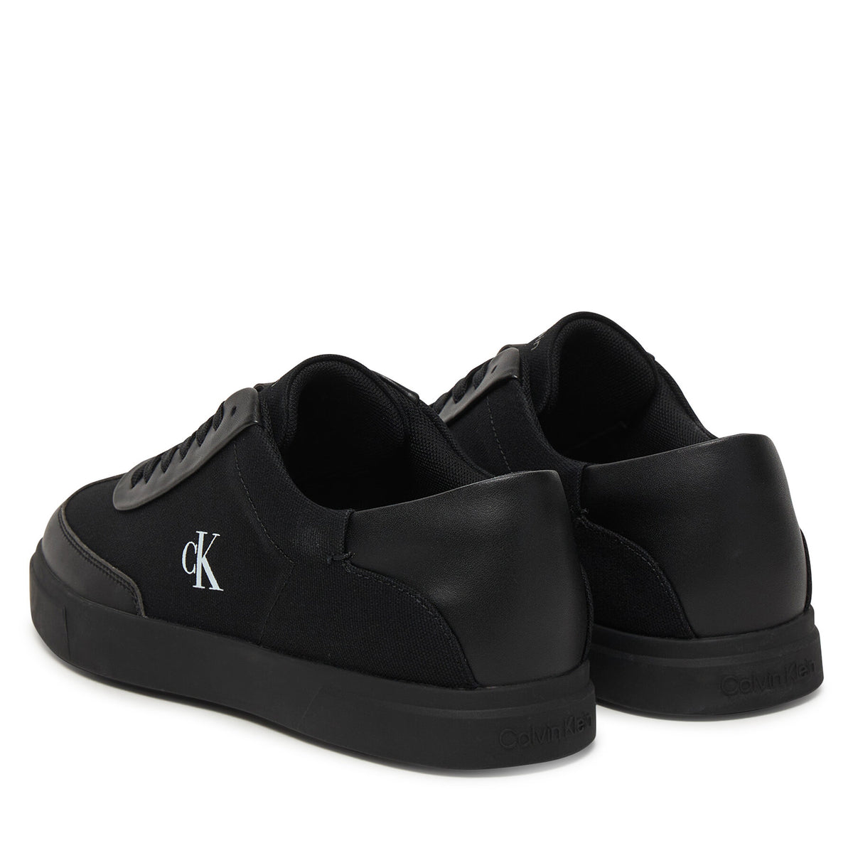 Calvin Klein Сникърси Low Pro Cups Wt Canv Mg HW0HW03145 Черен