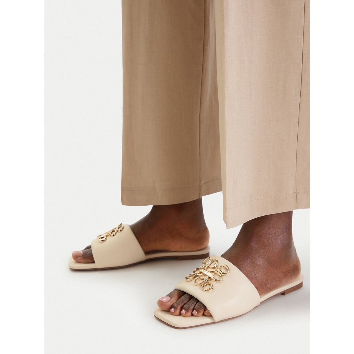 Nine West Чехли CEO-SMRL393663-02 Екрю