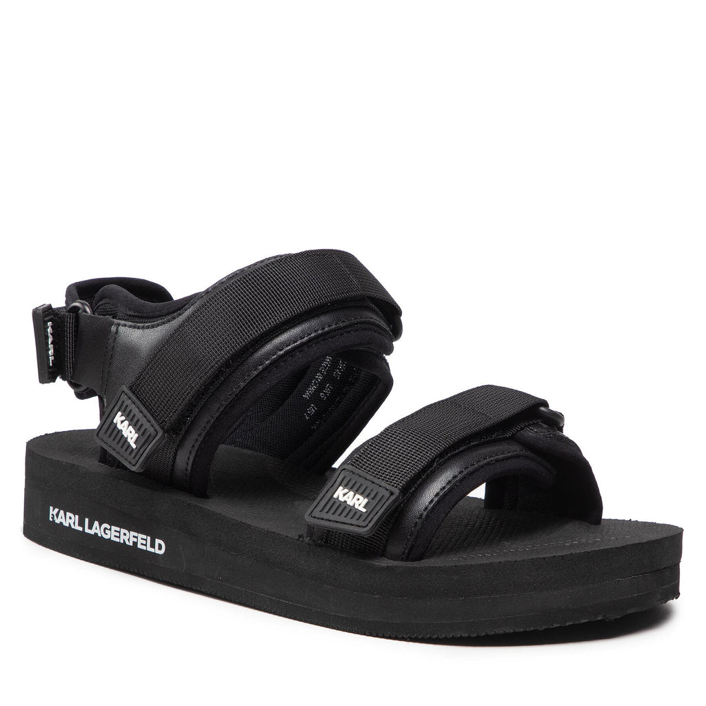 KARL LAGERFELD Сандали KL70510 Черен