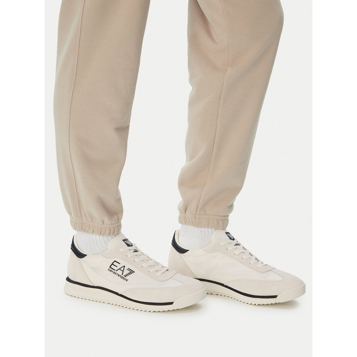EA7 Emporio Armani Сникърси 7X000655 AF23106 M0240 Кремав