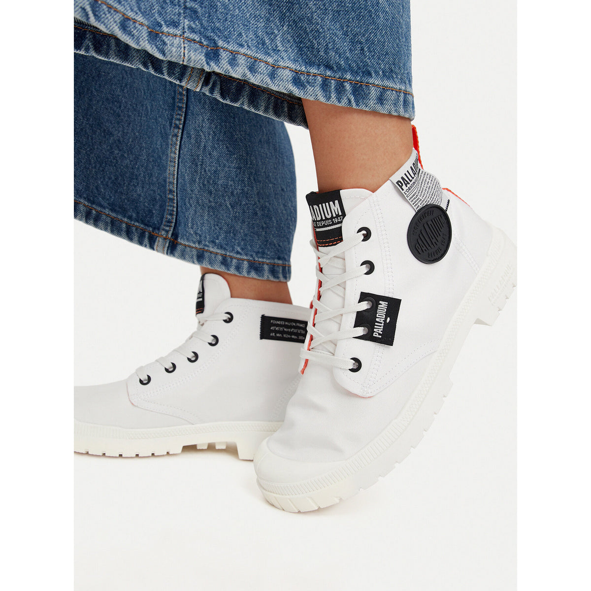Palladium Туристически oбувки Sp20 Overlab 77371-116-M Бял