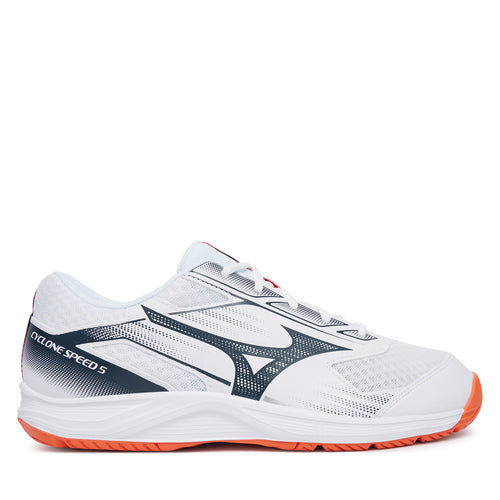 Mizuno Обувки за зала Cyclone Speed 5 V1GA2580 Бял