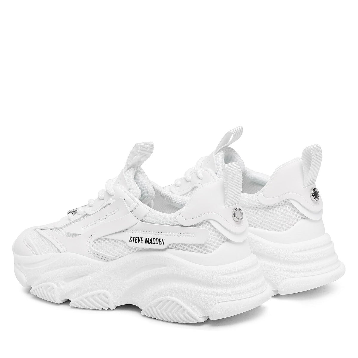 Steve Madden Сникърси Possession-E Sneaker SM19000033 SM19000033-002 Бял
