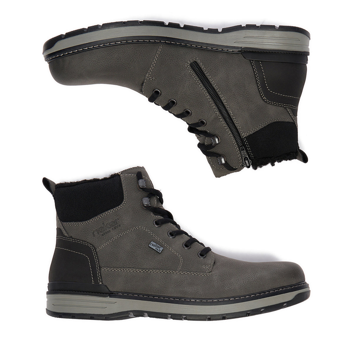 Rieker Зимни обувки CEO-39442-45 Сив