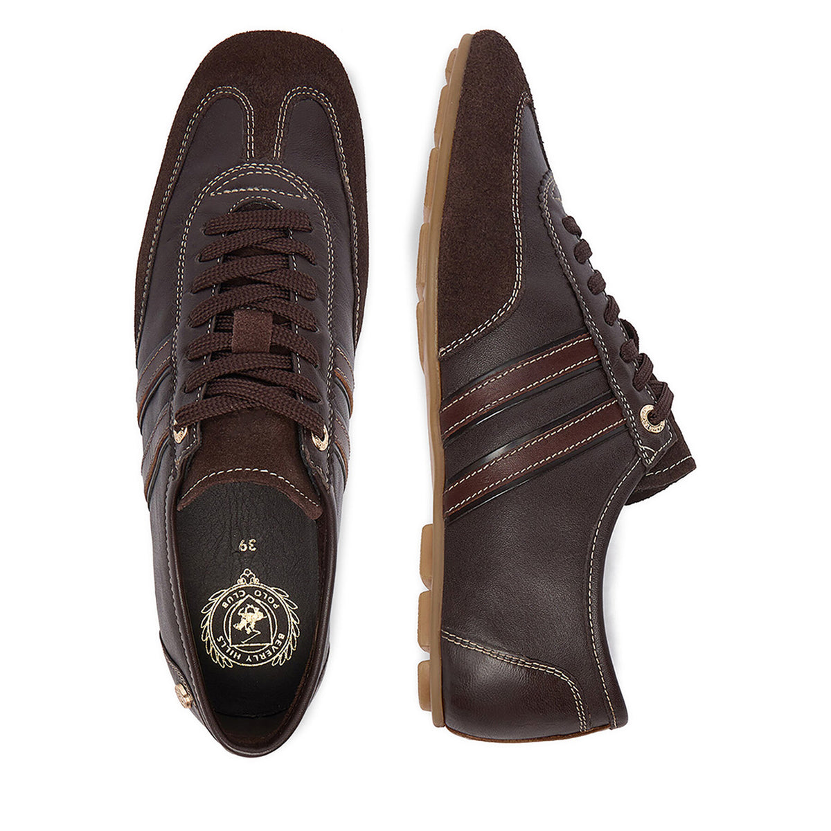 Beverly Hills Polo Club Сникърси EO-WI45-BILL-01 Тъмнокафяв