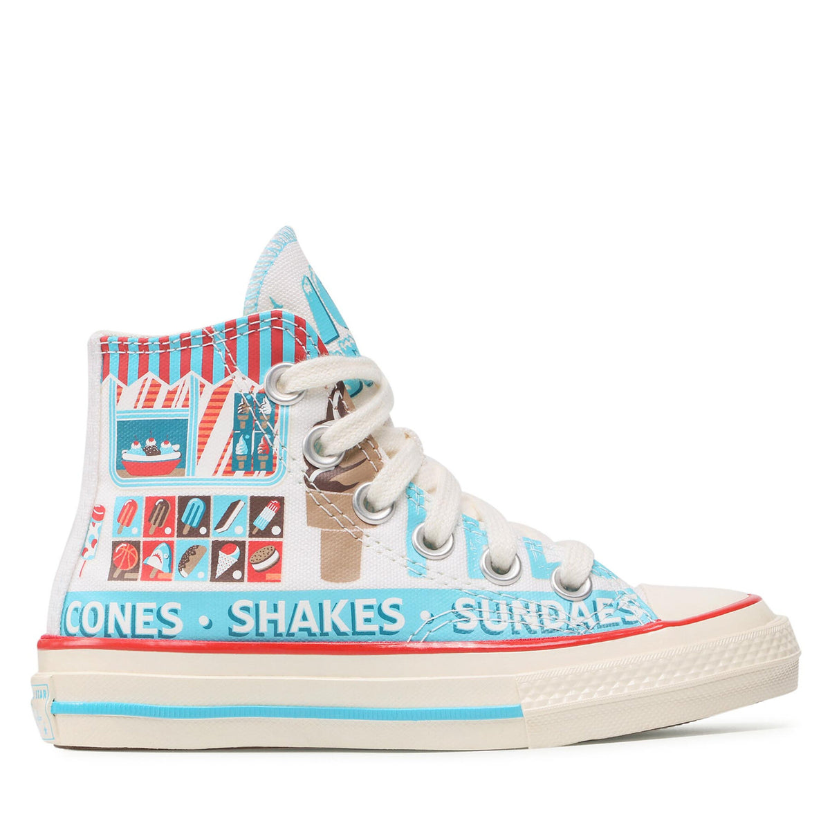 Converse Кецове Chuck 70 Hi A00395C Цветен