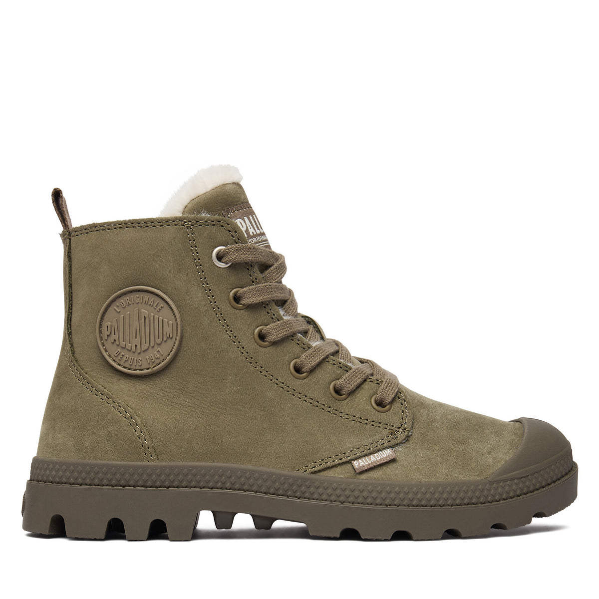 Palladium Туристически oбувки Pampa Hi Zip Wl 95982-377-M Зелен