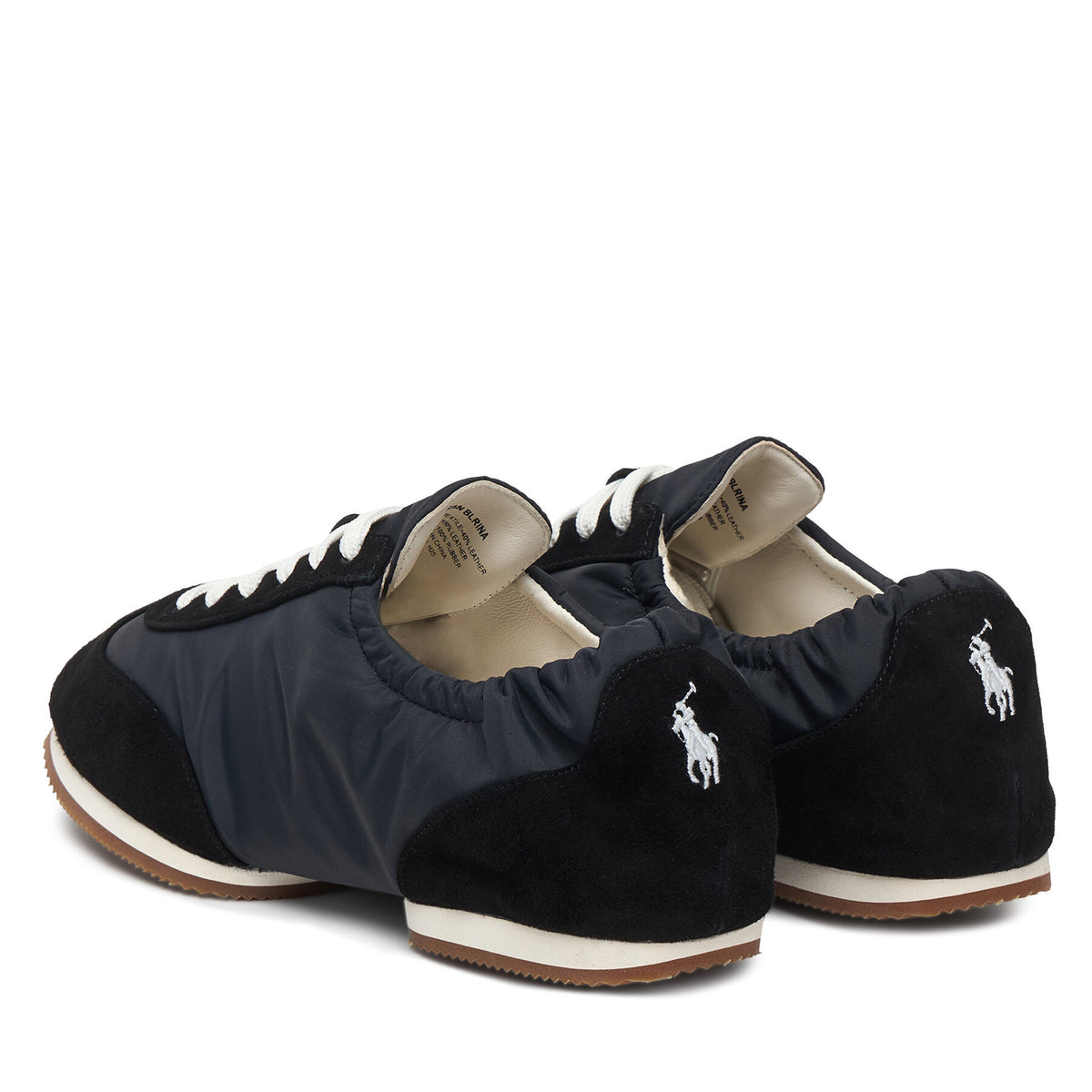 Polo Ralph Lauren Сникърси Pony Ballerina 804907202014 Черен