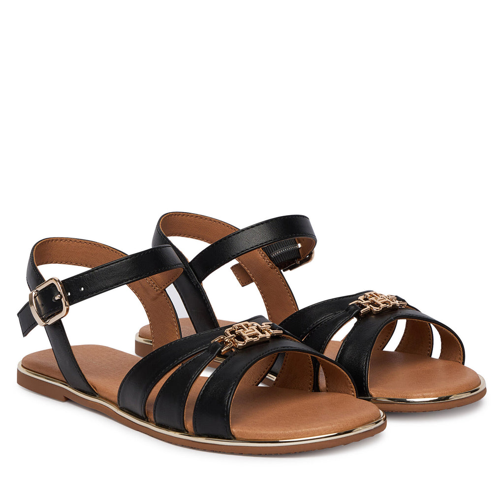 Tommy Hilfiger Сандали T3A2-34280-0326 S Черен