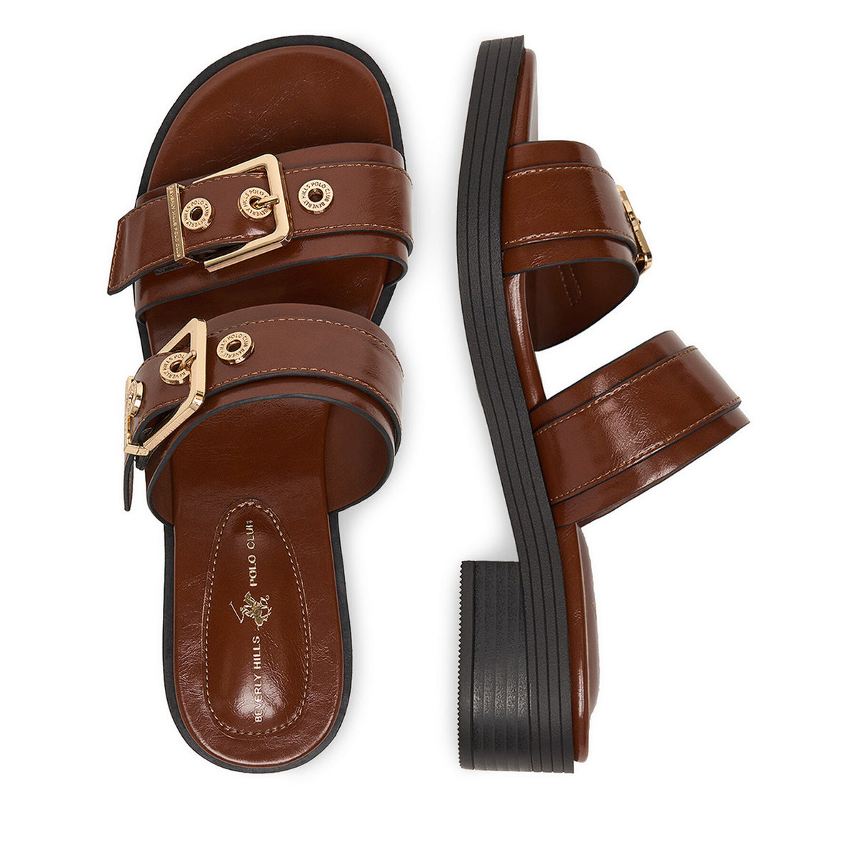 Beverly Hills Polo Club Чехли CEO-HY7006-1 Кафяв