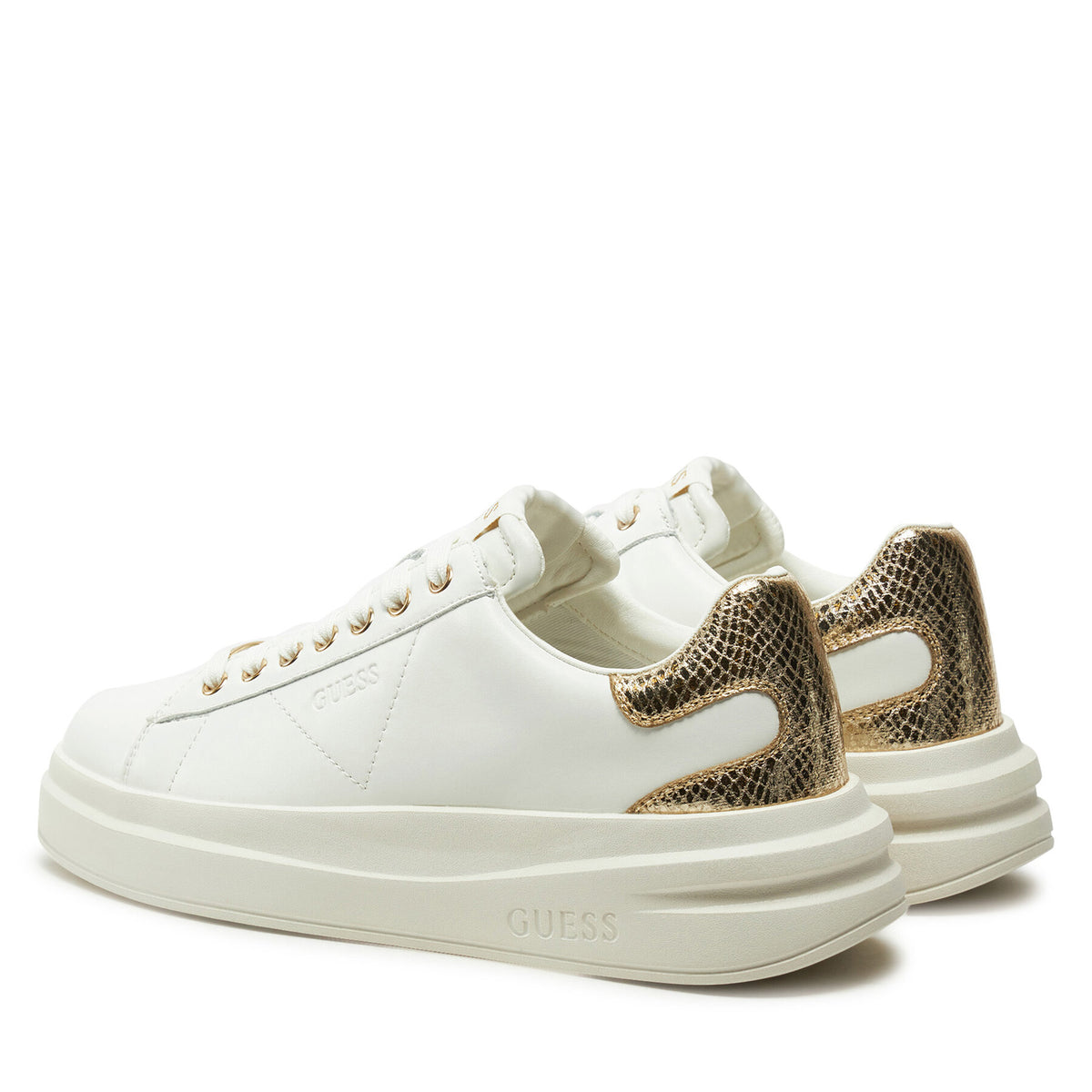 Guess Сникърси FLTELB LEM12 Бял