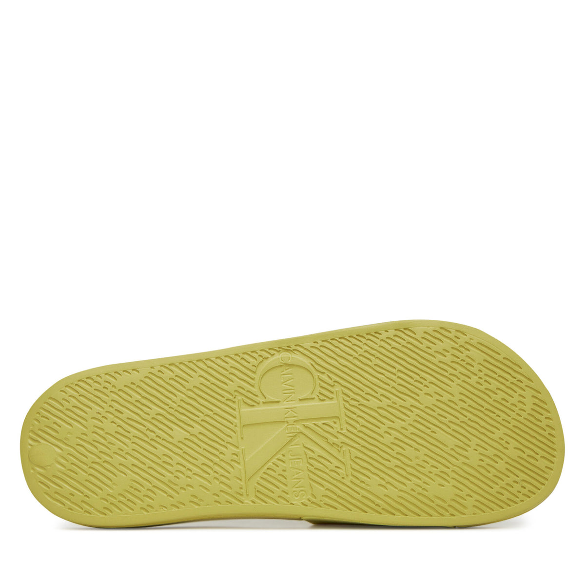 Calvin Klein Jeans Чехли Slide Monogram Tpu YW0YW01715 Жълт