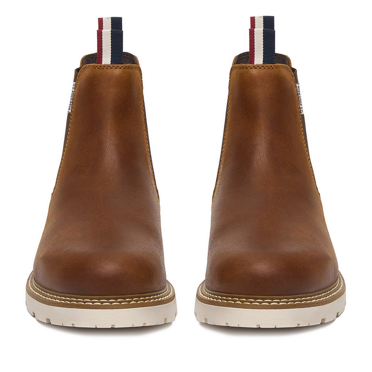 U.S. Polo Assn. Боти тип челси EO-PATRIZ002M/ELE1 Кафяв
