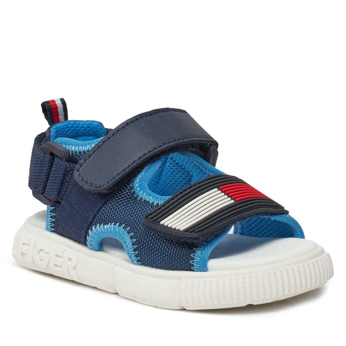Tommy Hilfiger Сандали Velcro T1B2-33420-1591 S Тъмносин