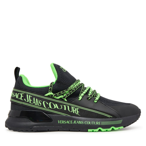 Versace Jeans Couture Сникърси 79YA3SA3 Черен